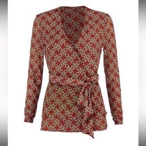 Cabi Ringleader Wrap Top